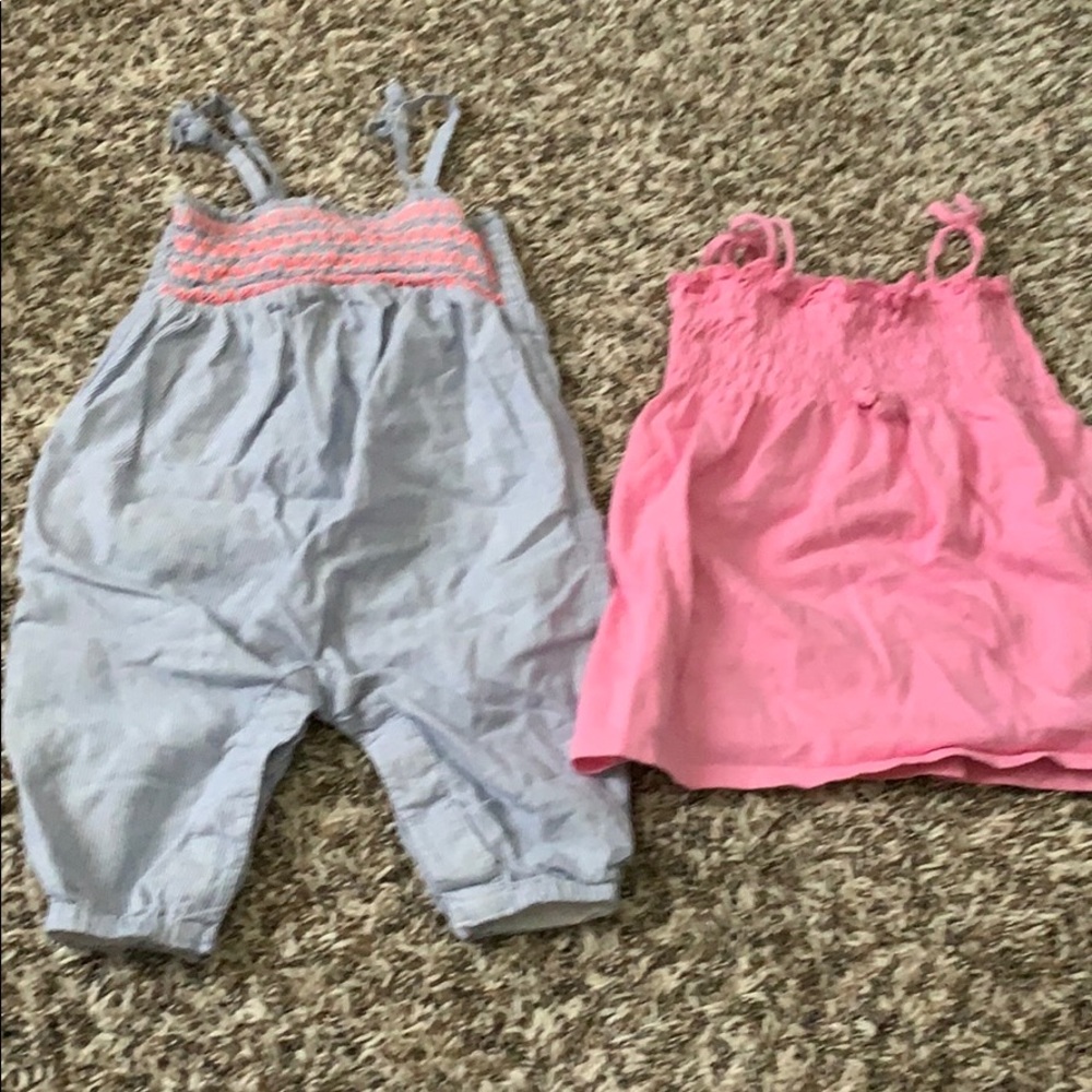 Infant dress & romper 6-9M
